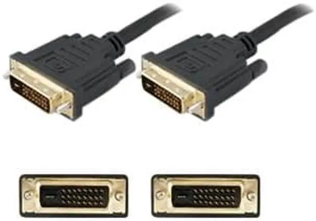 Alt view image 5 of 8 - 5PK 6ft DVI-D Single Link (18+1 pin) Male to DVI-D Single Link (18+1 pin) Male Black Cables For Up