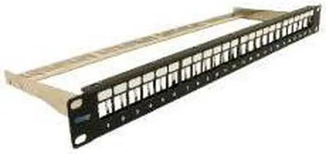 Alt view image 3 of 5 - ICC Cat 6A FTP Blank Patch Panel 24-Port, 1 RMS