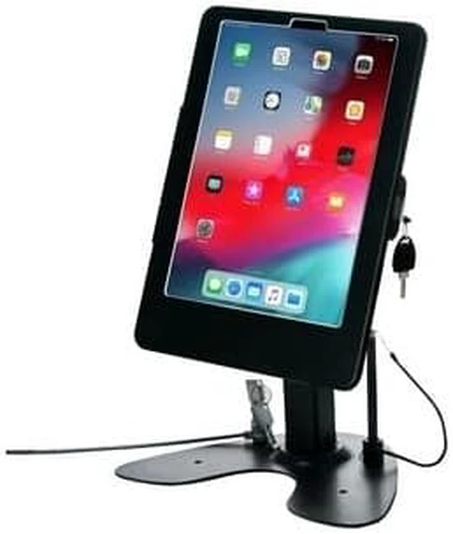 Alt view image 11 of 20 - CTA Digital Dual Security Kiosk Stand for 11-inch iPad Pro