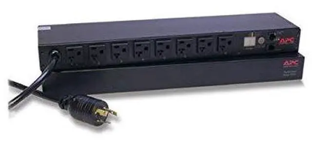 Alt view image 3 of 5 - Apc By Schneider Electric Rack Pdu Switched 1U 20A 120V (8)5-20