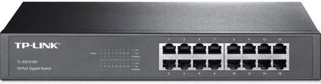 Alt view image 4 of 4 - 16-PORT GB SWITCH