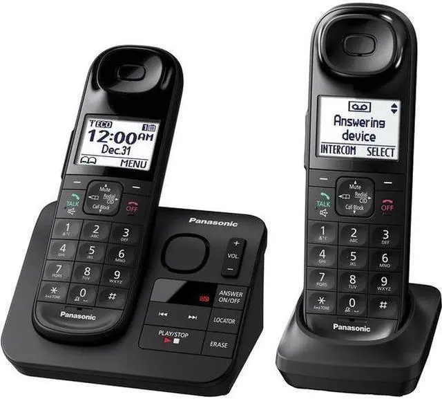 Alt view image 12 of 20 - Panasonic KX-TGL432B 2 Handset Cordless Phone
