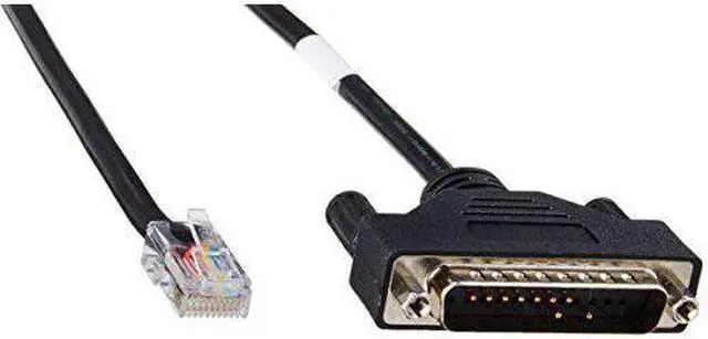 Alt view image 3 of 7 - Digi International Model 76000195 48" RJ45 to DB25 Cable