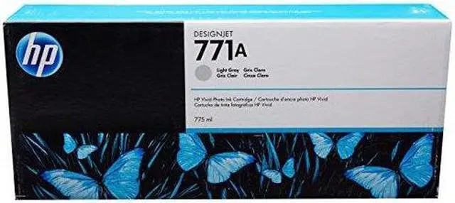 Alt view image 9 of 12 - HP 771 (B6Y22A) Light Gray Original Ink Cartridge