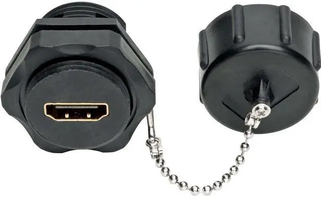 Alt view image 13 of 18 - Tripp Lite P569-000-FF-IND 4K HDMI Coupler with Ethernet, IP67 Rated
