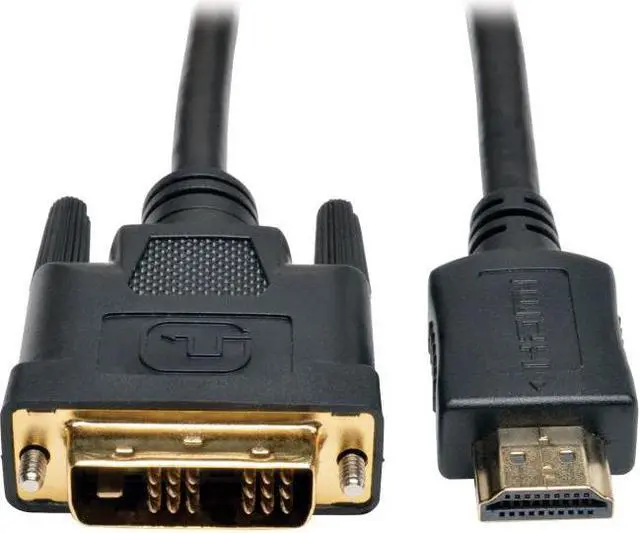 Alt view image 3 of 3 - Tripp Lite P566-006 HDMI to DVI Digital Monitor Adapter Video Cable, 6ft