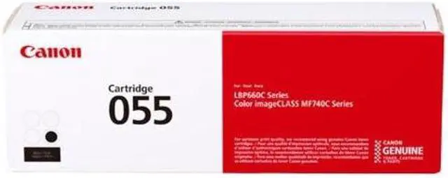 Alt view image 7 of 20 - Canon - 3016C001 - Canon 055 Original Toner Cartridge - Black - Laser - 2300 Pages - 1 Pack