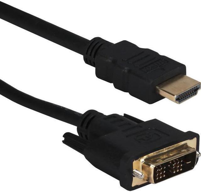 Alt view image 7 of 11 - QVS HDMI Male to DVI Male HDTV/Flat Panel Digital Video Cable