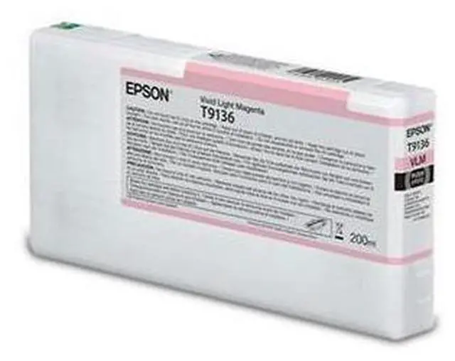 Alt view image 3 of 7 - Epson Ultrachrome Hd T913600 Ink Cartridge - Vivid Light Magenta