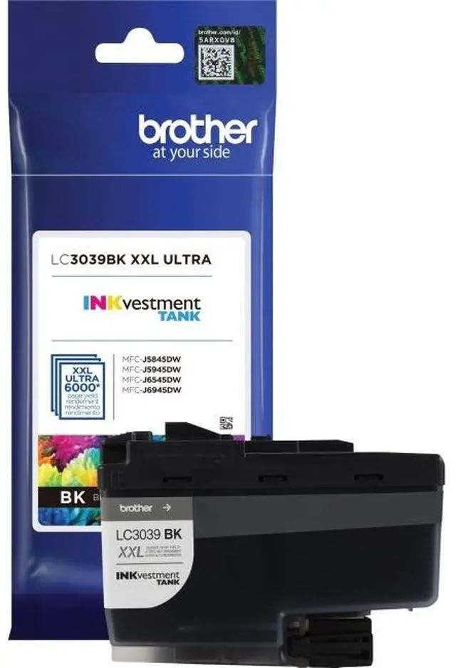 Alt view image 7 of 14 - Brother LC3039BK Ultra High Yield INKvestment Ink Cartridge - Black
