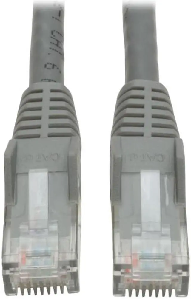Main image of TRIPP LITE N201-050-GY 50FT CAT6 GIGABIT SNAGLESS MOLDED PATCH CABLE RJ45 M/M GRAY