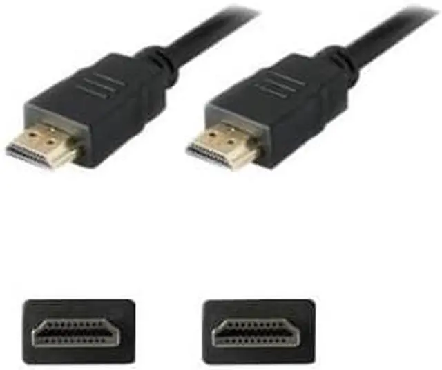 Alt view image 11 of 11 - AddOn HDMI2HDMI6F AddOn 1.82m (6.00ft) HDMI 1.3 Male to Male Black Cable - 100% compatible with select devices.