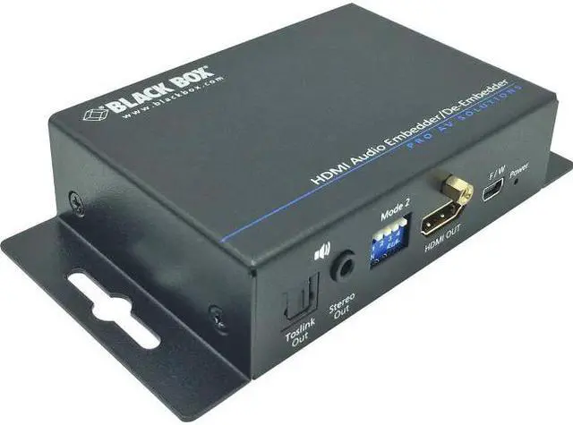 Alt view image 3 of 5 - AUDIO EMBEDDER/DE-EMBEDDER HDMI