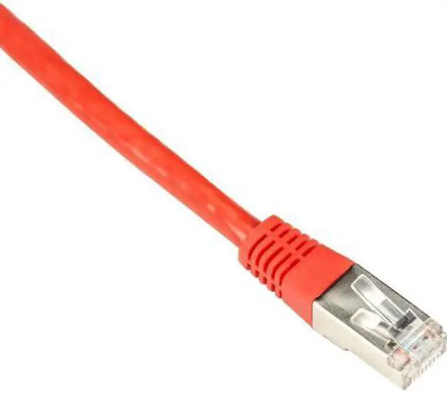 Main image of Black Box EVNSL0272RD-0001 1Ft Cat6 Red Shielded Cable 26 Awg S C