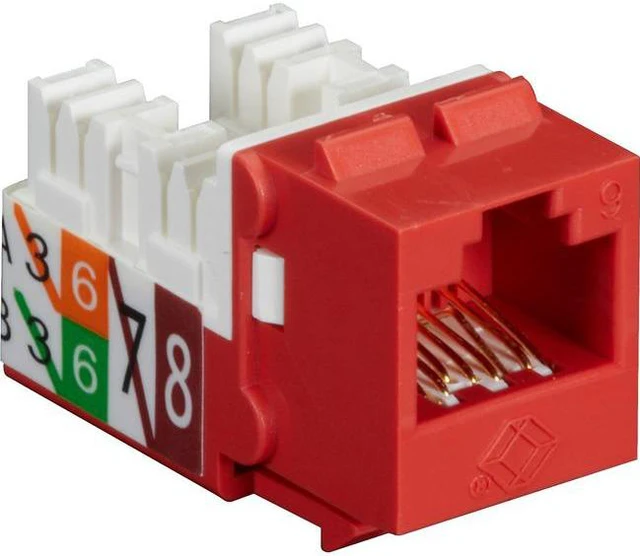 Alt view image 2 of 7 - Black Box Gigatrue2 Cat6 Jack Universal Wiring C