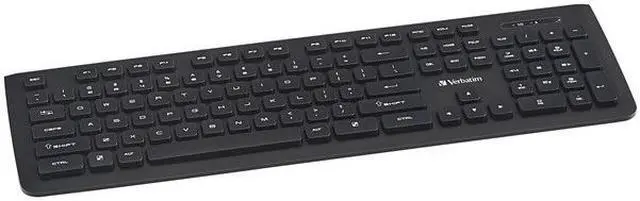 Alt view image 10 of 20 - Verbatim 99793 Black USB RF Wireless Slim Keyboard
