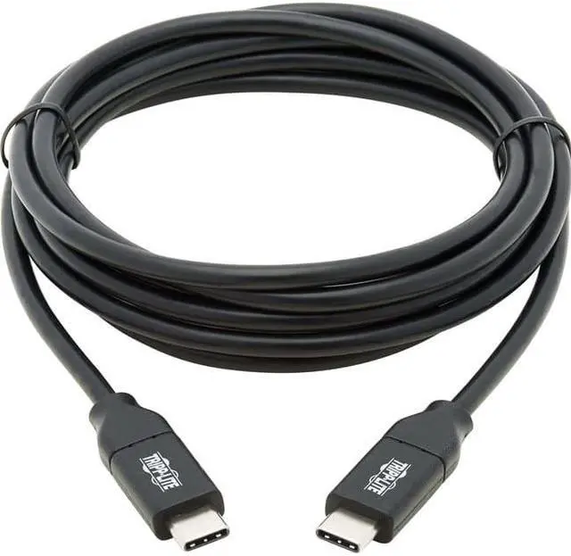 Alt view image 10 of 14 - Tripp Lite Usb Type C To Usb C Cable Usb 2.0 5A Rating Usb-If Cert M/M 2M