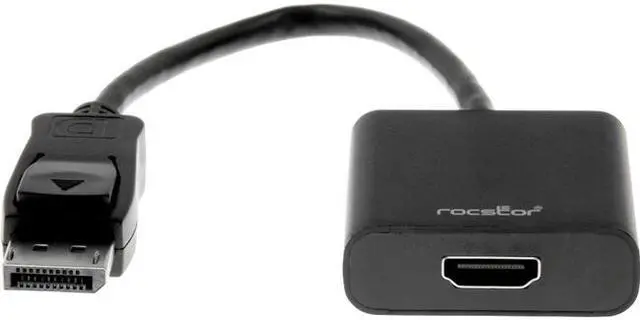 Main image of ROCSTOR Y10A101-B1 DISPLAYPORT TO HDMI ADAPTER - 1 X DISPL