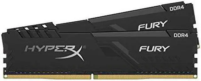 Kingston HyperX Fury 64GB 32GBx2 3200MHz DDR4 Cl16 DIMM Memory