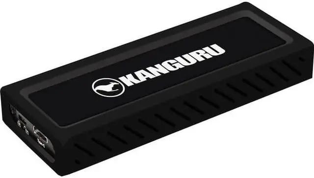 Alt view image 5 of 17 - Kanguru UltraLock USB-C M.2 NVMe External Solid State Drive U3NVMWP1T