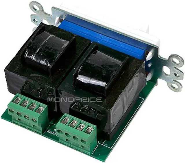 Alt view image 4 of 7 - Monoprice Speaker Volume Controller RMS 100W (Slide Type) - White