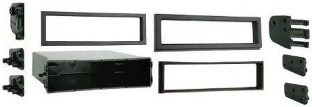 Alt view image 9 of 14 - Metra 988999 Mitsubishi / Subaru / Volkswagen Under Radio Turbo Pocket Kit
