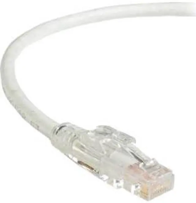 Main image of GigaTrue 3 CAT6 550-MHz Lockable Patch Cable (UTP), White, 100-ft. (30.4-m)