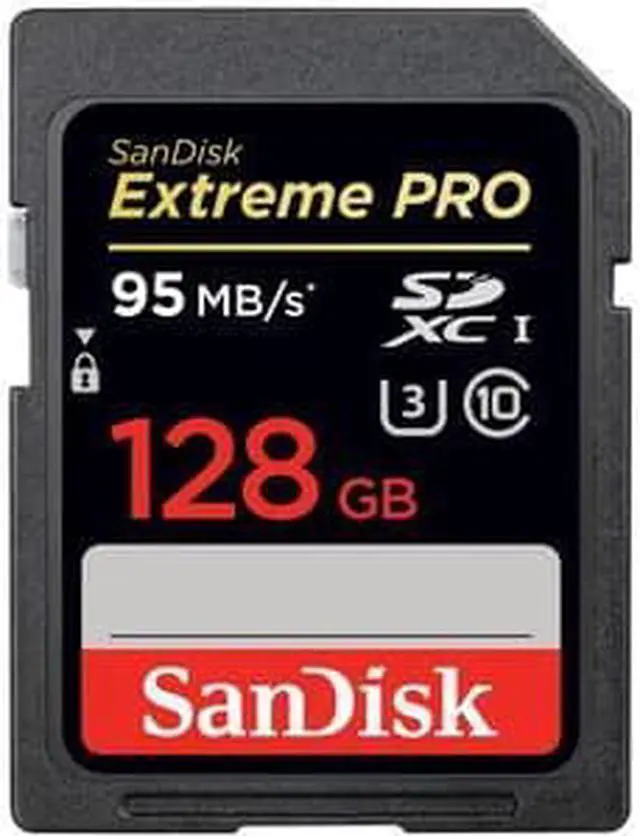 Alt view image 3 of 9 - SanDisk - SDSDXP-128G-A46 - SanDisk Extreme Pro 128 GB SDXC - Class 10/UHS-I - 95 MB/s Read - 90 MB/s Write - 1 Card -
