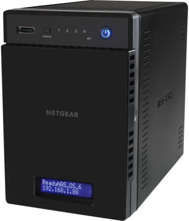Alt view image 3 of 13 - NETGEAR ReadyNAS 202 2-Bay Network Attached Storage Diskless (RN202) HDD Sold Separately