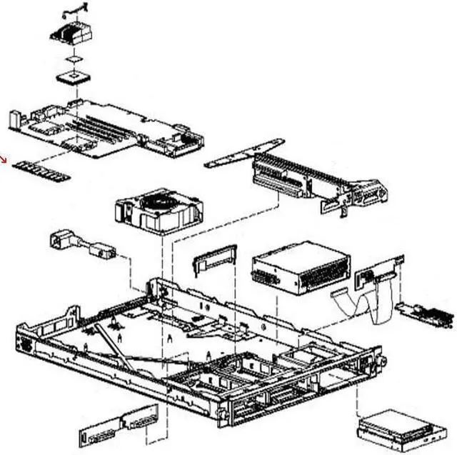 Main image of HP 128279-B21 512MB SDRAM Memory Module