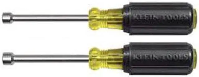 Alt view image 3 of 10 - Nut Driver Set, Hollow, Magnetic, 3 In, 2 Pc