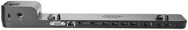 Alt view image 2 of 4 - HP D9Y32UT UltraSlim Docking Station