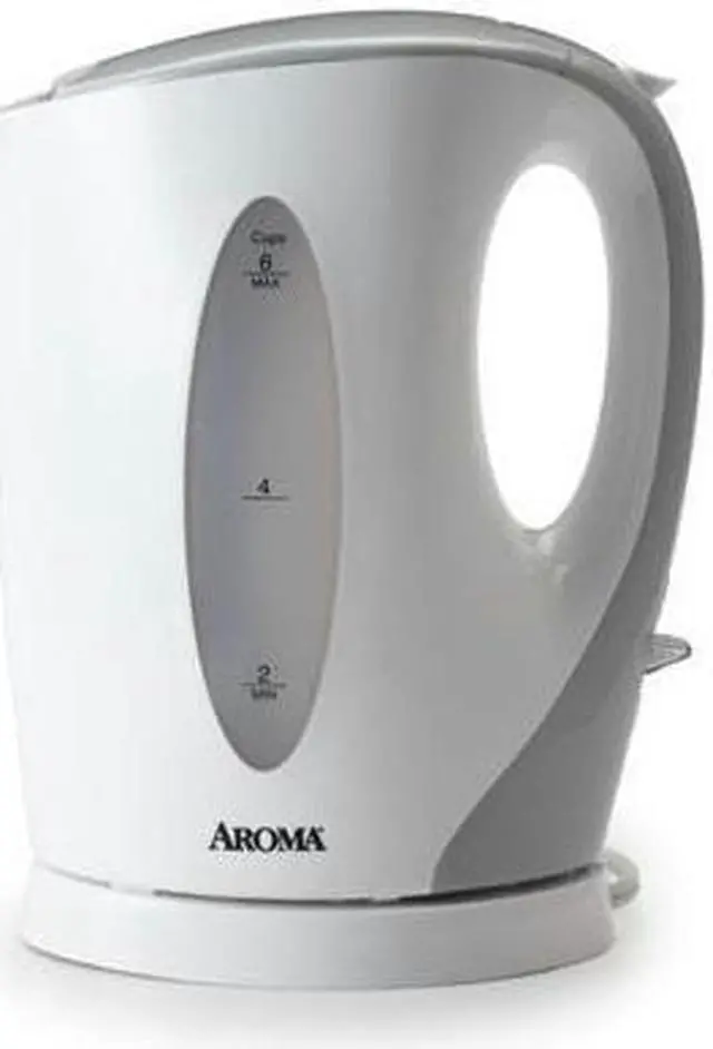 Alt view image 3 of 6 - AROMA AWK-105 White 1.7 Liter (7-Cup) Electric Water Kettle