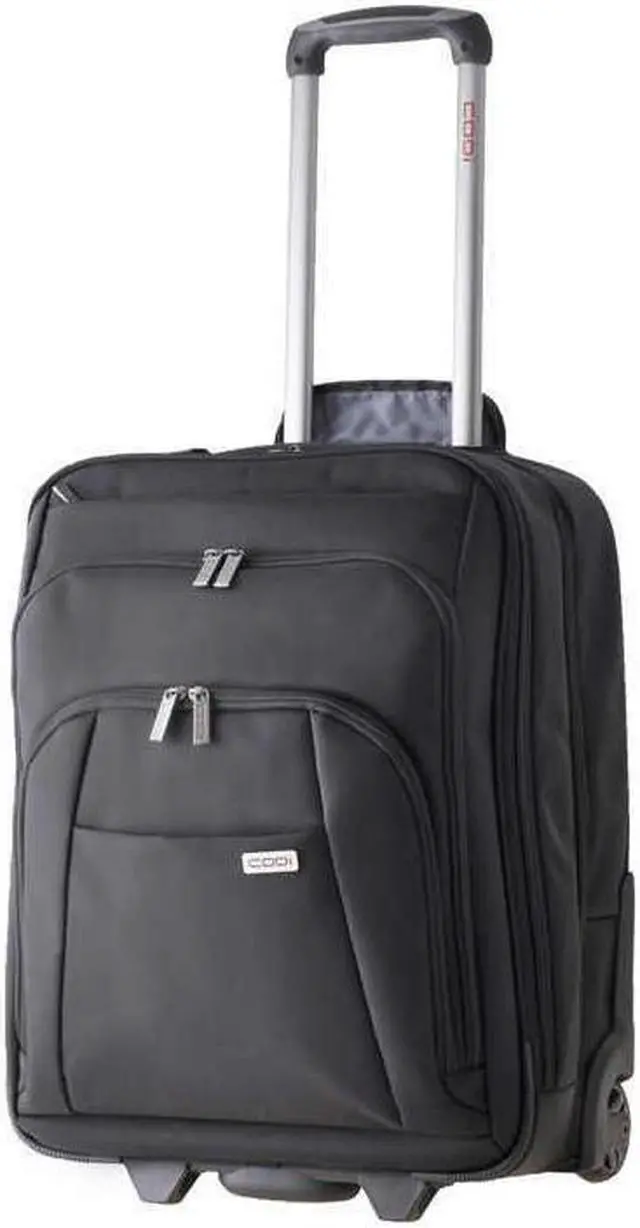 Main image of Codi Mobile max Carrying Case (Roller) for 17.3" Travel Essential - Black - Nylon - 18.5" Height x 13.8" Width x 9" Depth