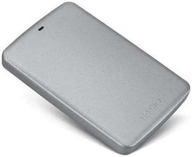 Alt view image 2 of 3 - TOSHIBA 1TB Canvio Basics Portable Hard Drive USB 3.0 Model HDTB310XS3AA Silver