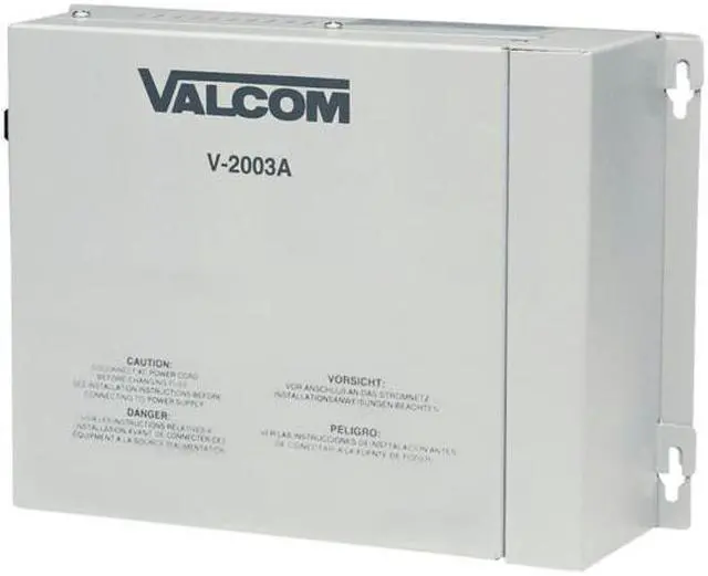 Alt view image 2 of 18 - Valcom One-way 3 Zone Page Control With All Call And Built-in Power; Provides Backgro