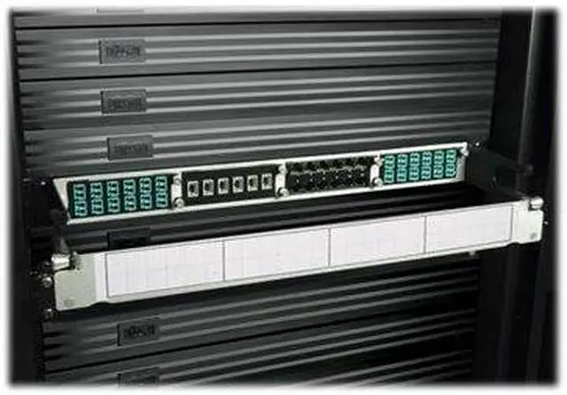 Alt view image 2 of 20 - Tripp Lite N484-12LC 10GbE Pass-Through Cassette - (x12) LC Duplex Female to Female