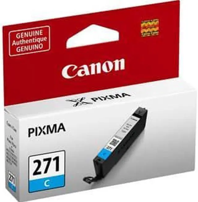 Main image of Canon 0391C001 Cli-271C - Cyan - Original - Ink Tank - For Pixma Mg5720, Mg5721, Mg5722, Mg6820, Mg6821, Mg6822, Mg7720