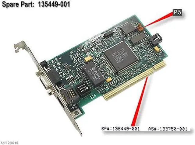 Main image of HP 135449-001 Token Ring Board (16/4, Pci)