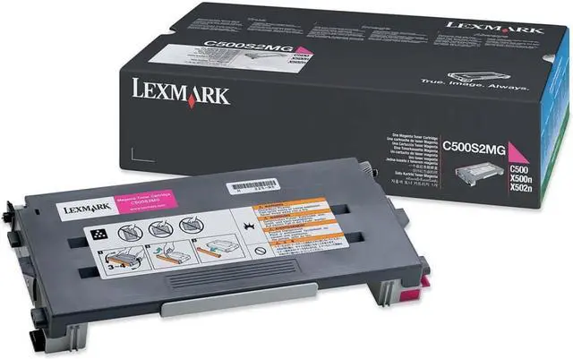 Alt view image 8 of 17 - Lexmark C500S2MG Toner 1500 Page-Yield Magenta