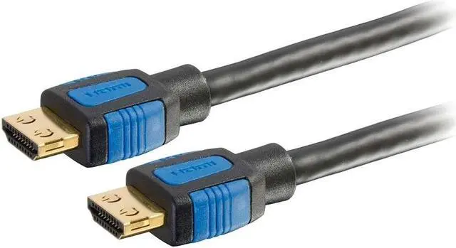 Alt view image 2 of 5 - C2G 10ft High Speed HDMI Cable With Gripping Connectors