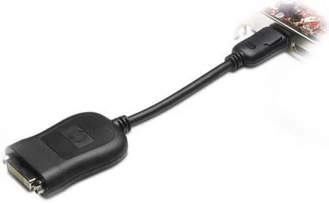 Alt view image 2 of 3 - HPE 484156-001 7.5 Inches Long To Dvid Adapter