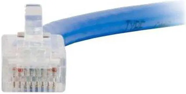 Alt view image 5 of 12 - C2G 04097 Cat6 Cable - Non-Booted Unshielded Ethernet Network Patch Cable, Blue (15 Feet, 4.57 Meters)