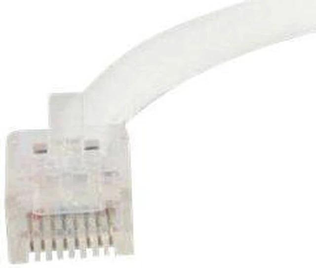 Alt view image 3 of 7 - C2G 04244 Cat6 Cable - Non-Booted Unshielded Ethernet Network Patch Cable, White (15 Feet, 4.57 Meters)