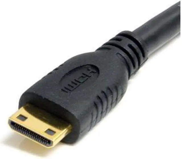 Alt view image 8 of 11 - StarTech Cable HDMIACMM6 6Feet High Speed HDMI Ethernet HDMI to HDMI Mini Male/Male