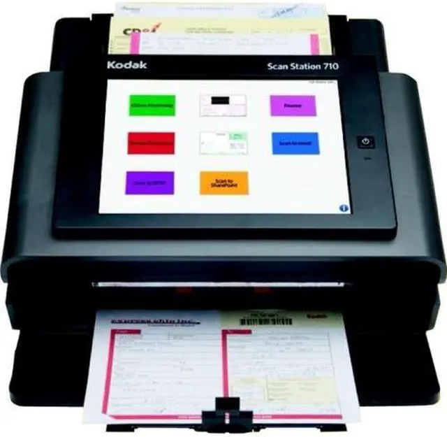 Alt view image 7 of 8 - Kodak Scan Station 710 (1877398) Up to 600 dpi color document scanner