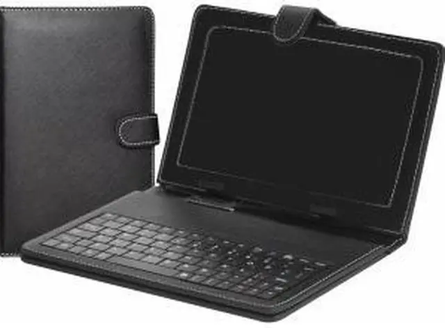 Alt view image 3 of 9 - Supersonic SC-107KB Keyboard Case Set 7" tablet Stylus Pen & USB Charging Cable