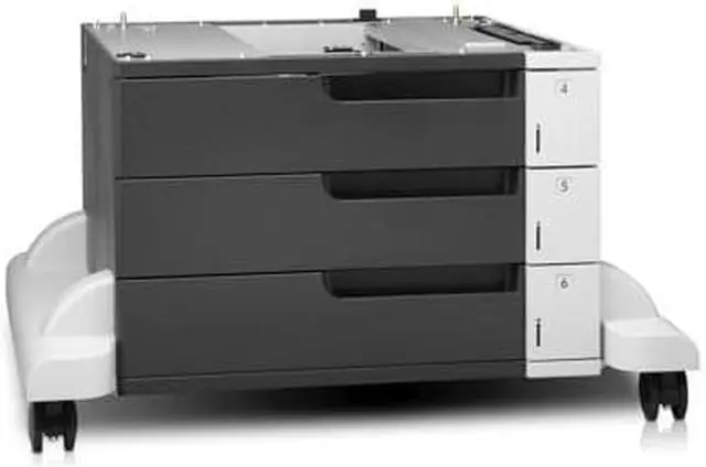 Alt view image 2 of 6 - HP LaserJet 3x500-sheet Feeder and Stand 1500 Sheet