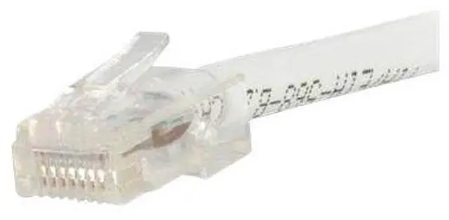 Main image of C2G 04234 Cat6 Cable - Non-Booted Unshielded Ethernet Network Patch Cable, White (3 Feet, 0.91 Meters)