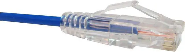 Main image of UNIRISE USA, LLC CS6-06F-BLU 6FT CAT6 CLEARFIT SLIM PATCH CABLE BLUE